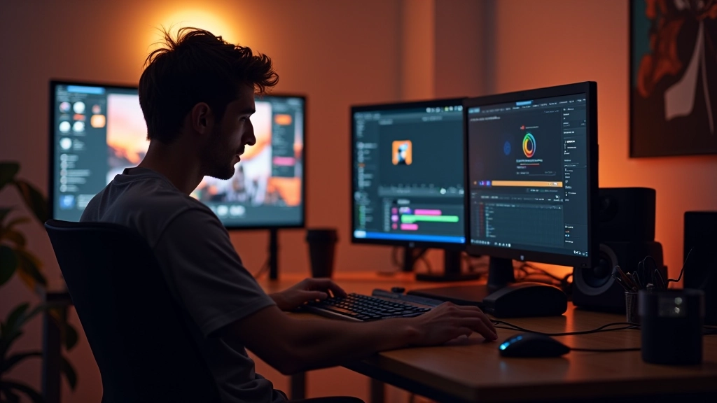 Mani su tastiera mentre si lavora su un progetto di animazione in After Effects